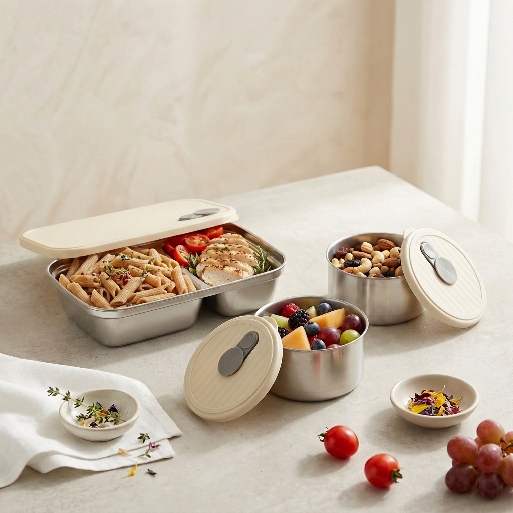 Microwave Safe 304 Stainless S - Meal Prep Kinder recensie en prijs