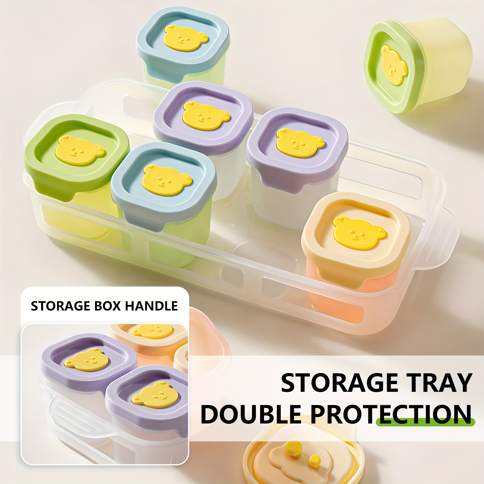 9pcs Silicone Food Storage Con - Meal Prep Kinder recensie en prijs