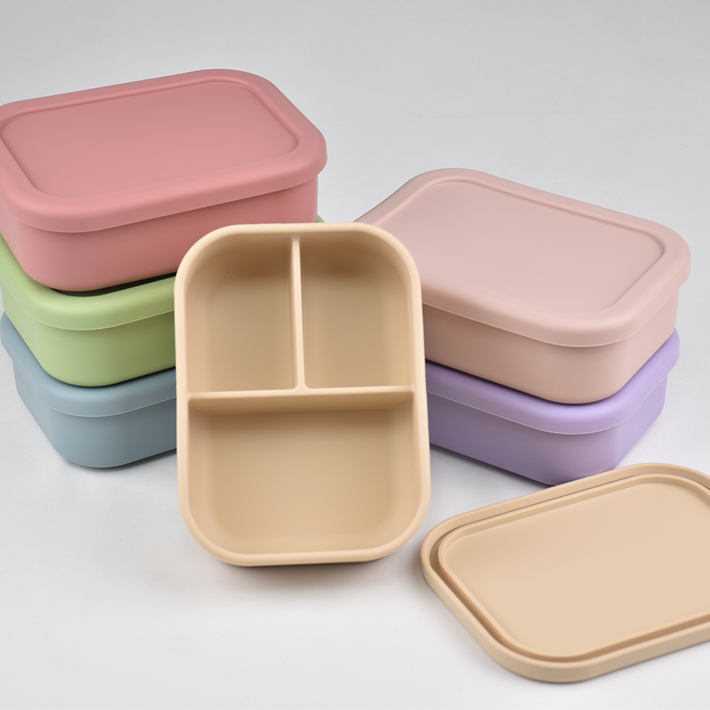 3-Compartment Food Grade Silic - Meal Prep Kinder recensie en prijs