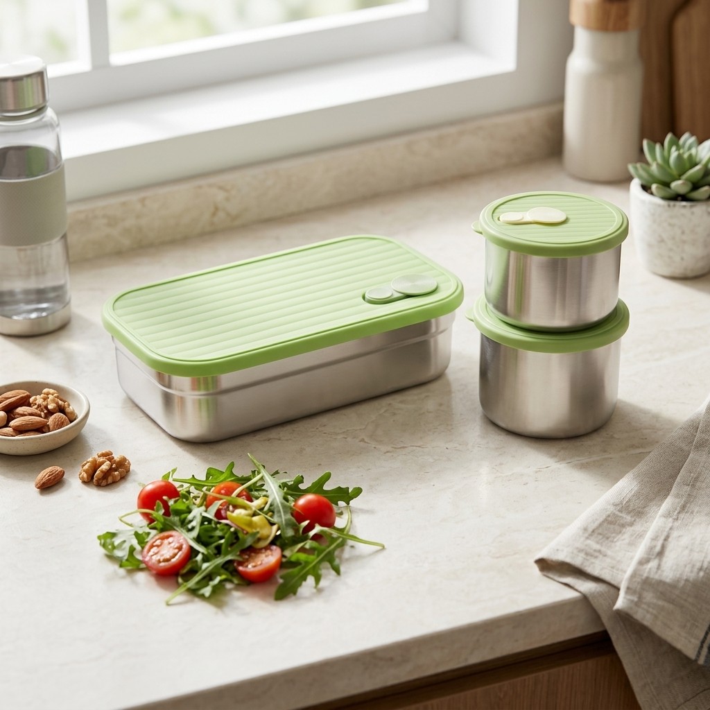 Microwave Safe 304 Stainless S - Meal Prep Kinder recensie en prijs