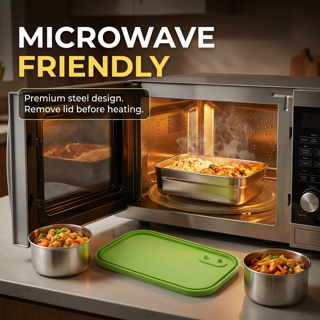 Microwave Safe 304 Stainless S - Meal Prep Kinder recensie en prijs