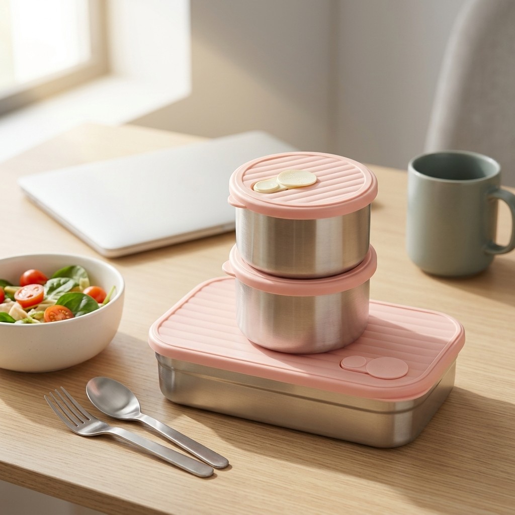 Bento Lunch Box Set Microwave  - Meal Prep Kinder recensie en prijs