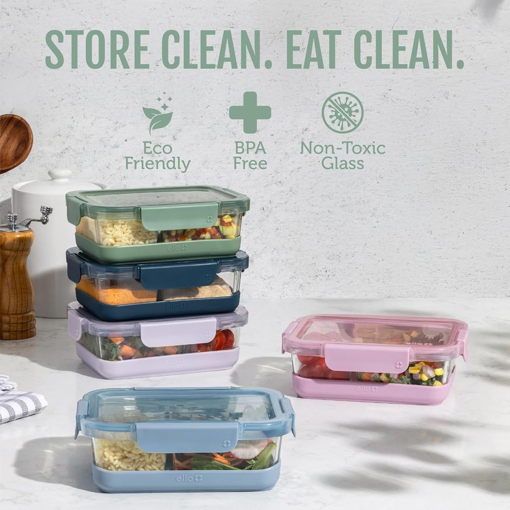 Refresh 3.4 Cup Divided Meal P - Glass Container Set recensie en prijs