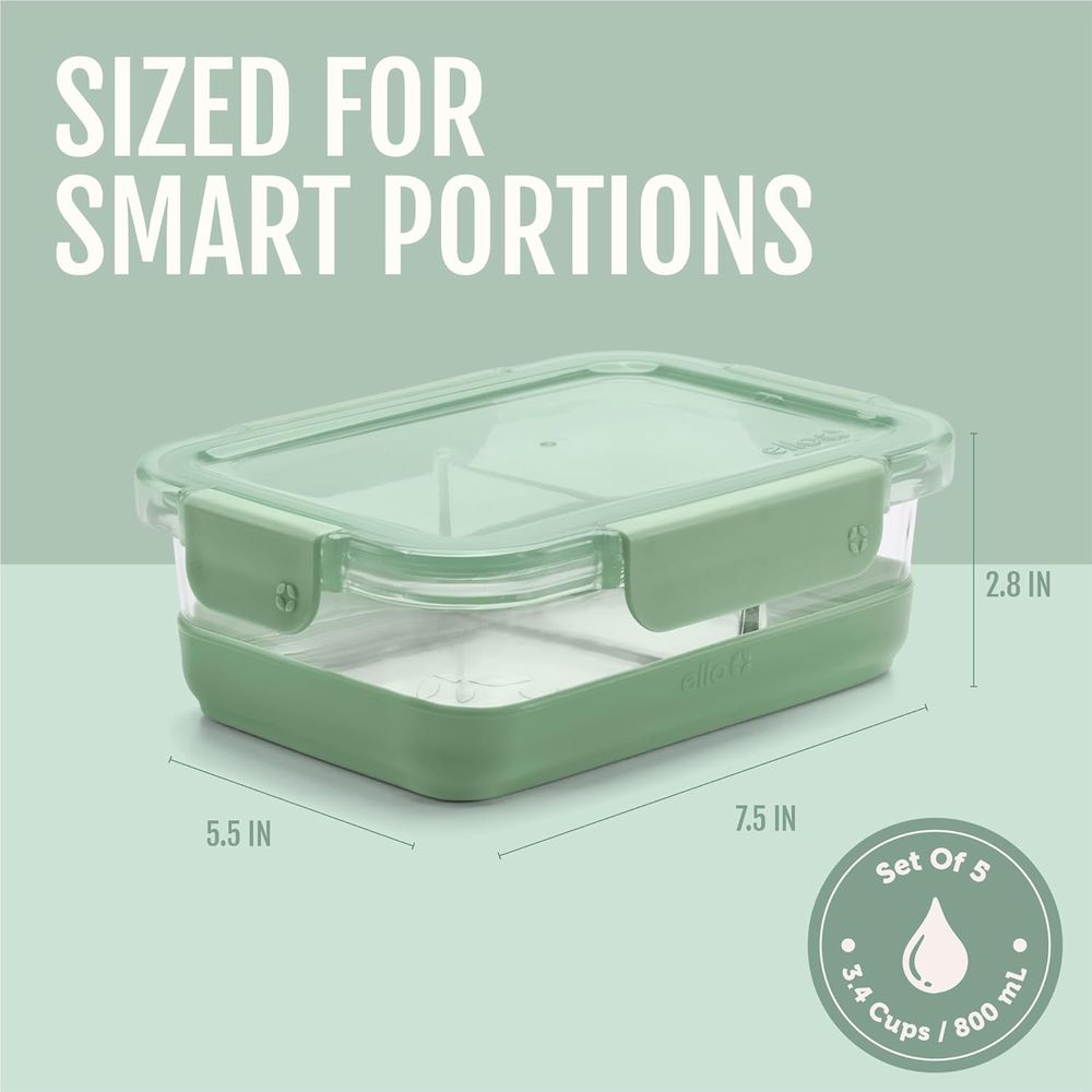 Refresh 3.4 Cup Divided Meal P - Glass Container Set recensie en prijs