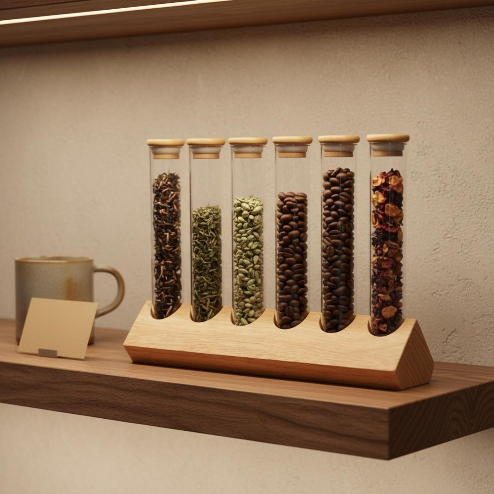 Glass Tube Container Set with  - Glass Container Set recensie en prijs