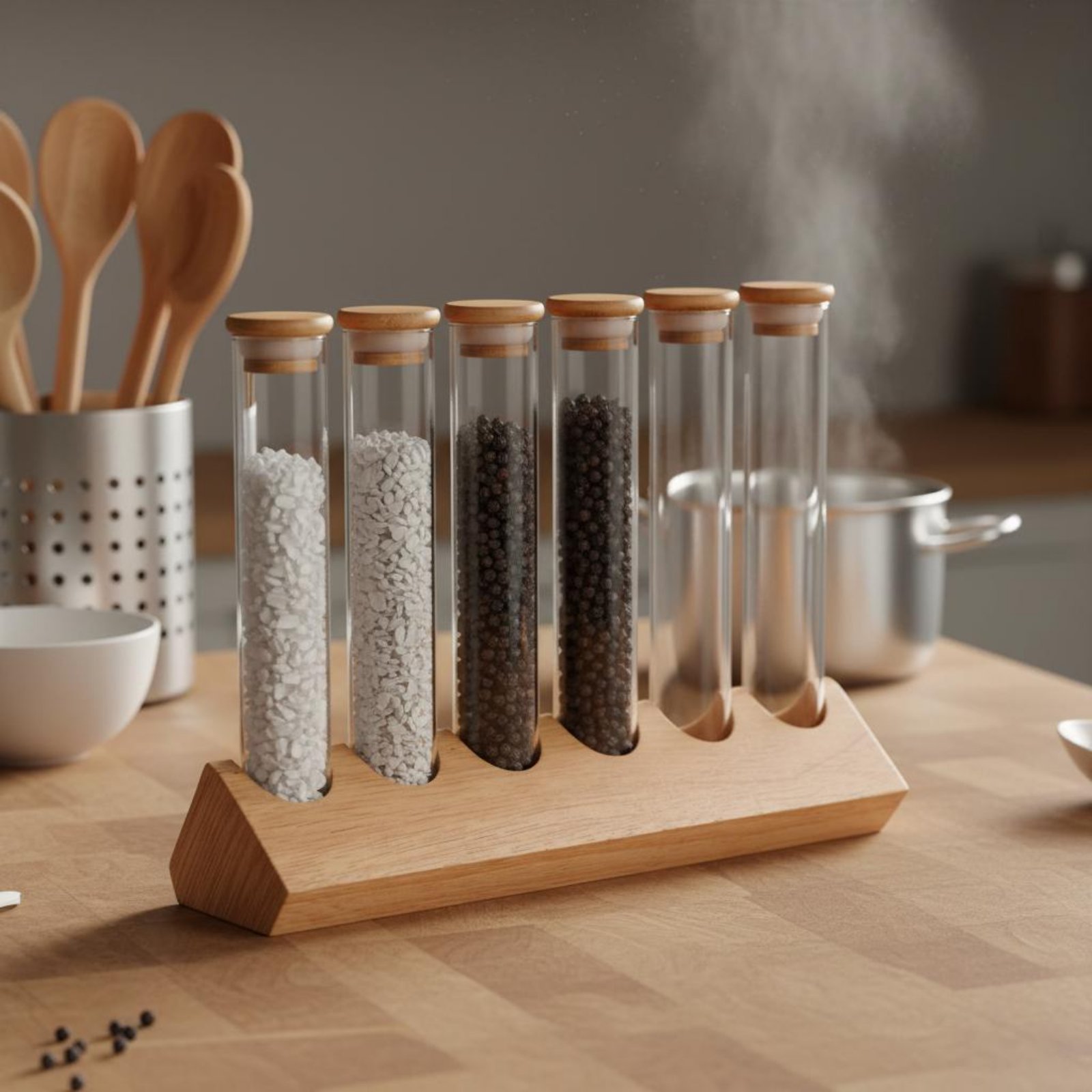 Glass Tube Container Set with  - Glass Container Set recensie en prijs