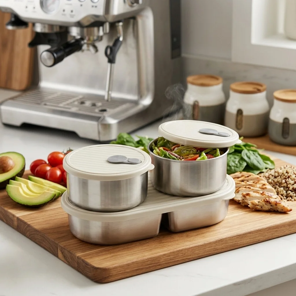 Microwave Safe 304 Stainless S - Meal Prep Kinder recensie en prijs
