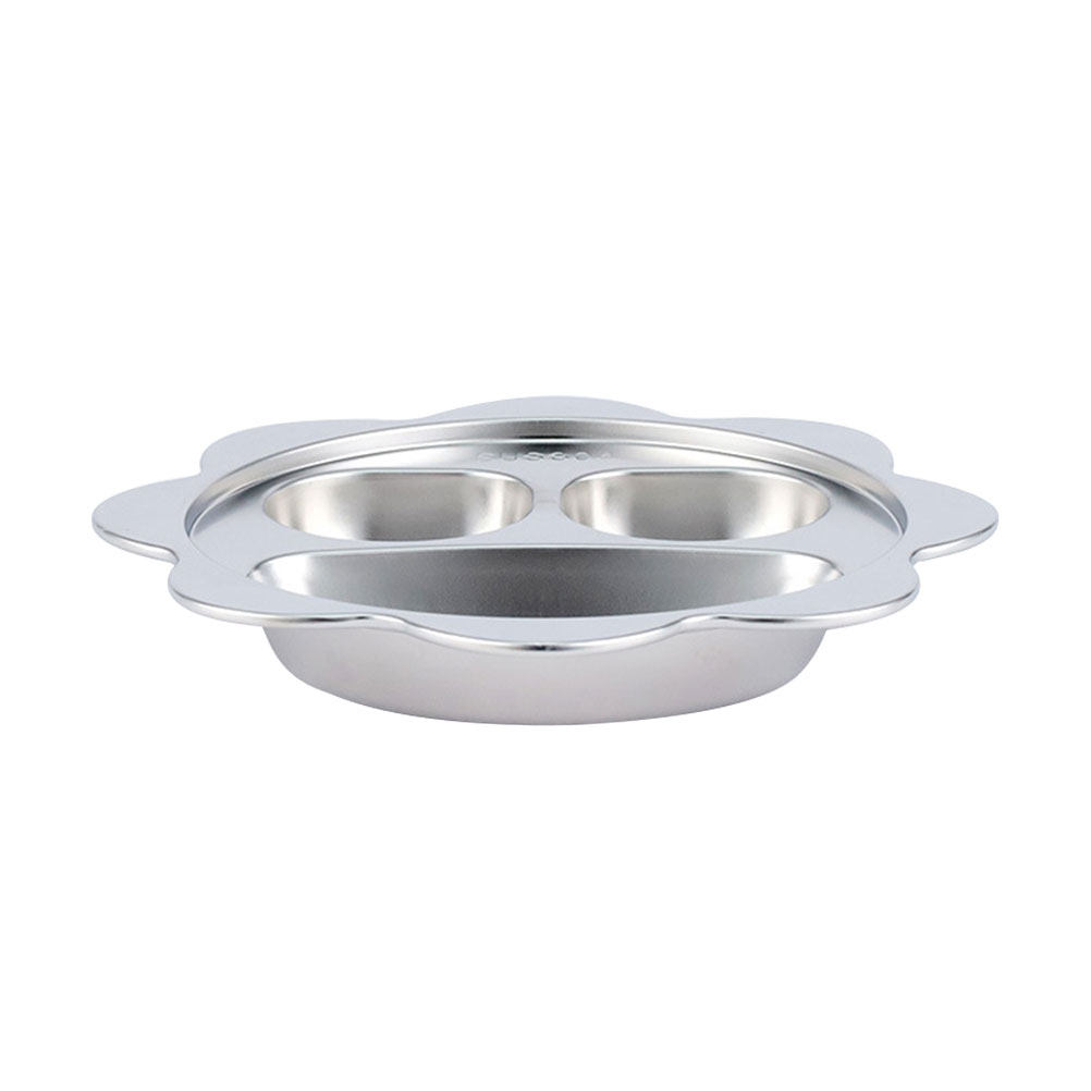 Stainless Steel Divided Plate  - Meal Prep Easy Healthy recensie en prijs