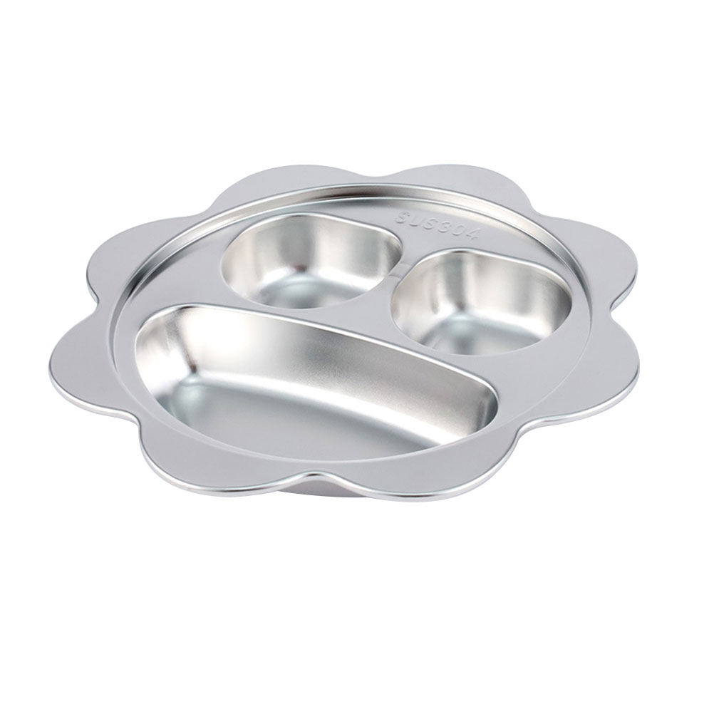 Stainless Steel Divided Plate  - Meal Prep Easy Healthy recensie en prijs