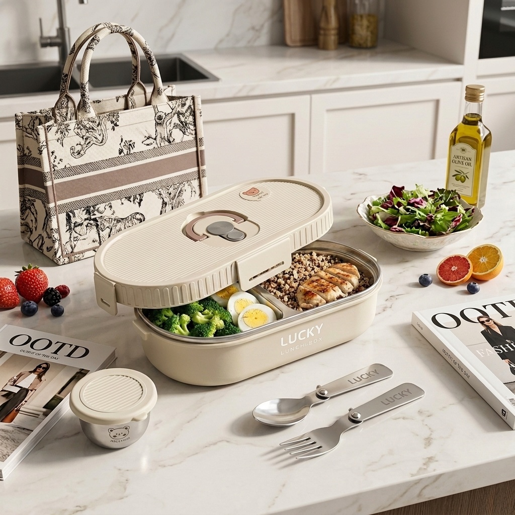 Microwavable 304 Stainless Ste - Meal Prep Kinder recensie en prijs