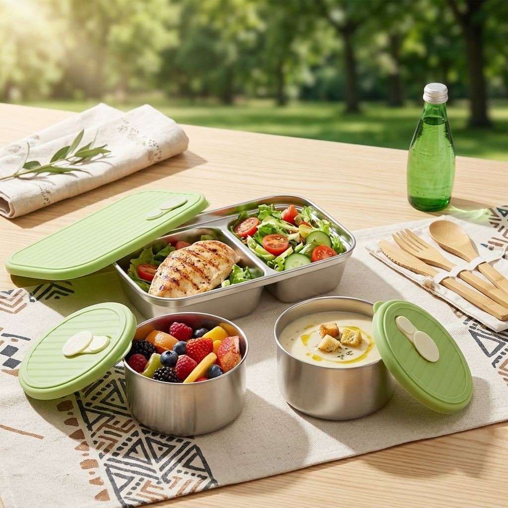 Microwave Safe 304 Stainless S - Meal Prep Kinder recensie en prijs