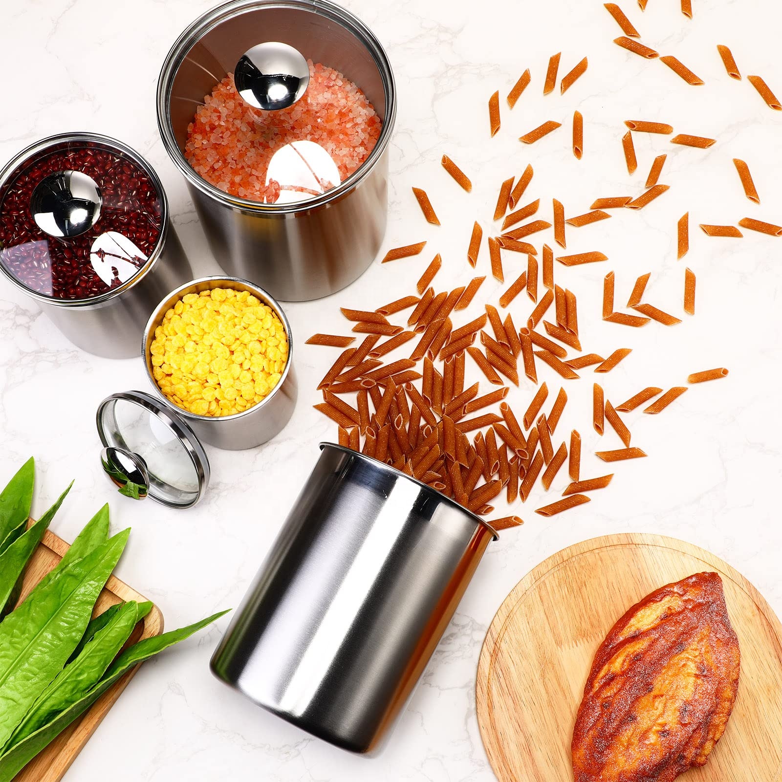 Food Storage Containers Tea Co - Glass Container Set recensie en prijs