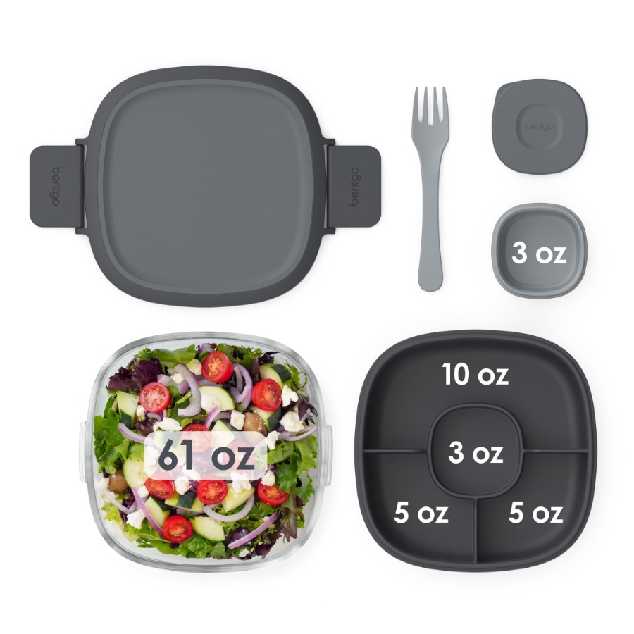 Versatile 5-Compartment Salad  - Meal Prep Easy Healthy recensie en prijs