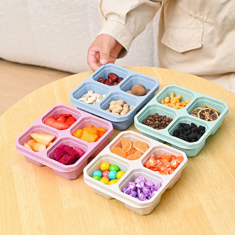 4 Grid Snack Box for Kids and  - Meal Prep Kinder recensie en prijs
